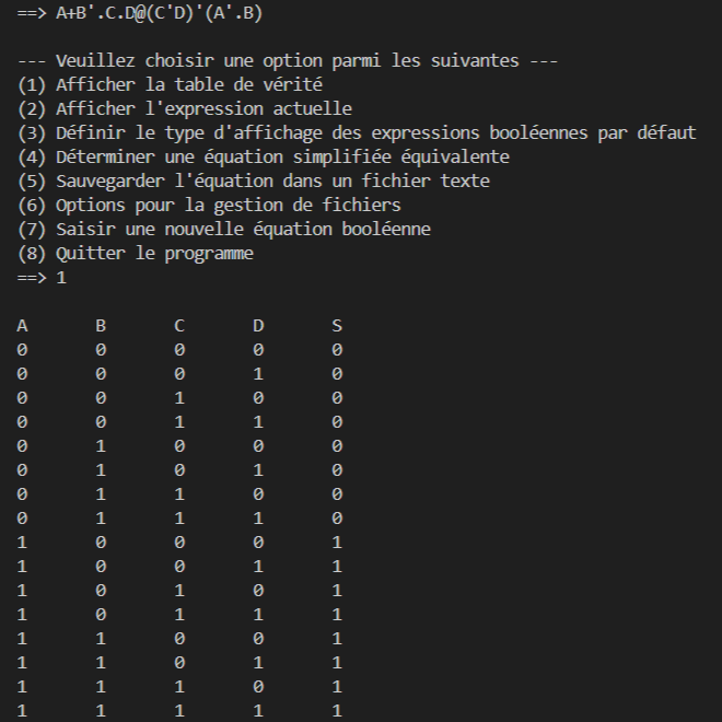 Boolean Expression Tool